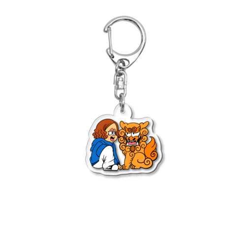 funny friends Acrylic Key Chain