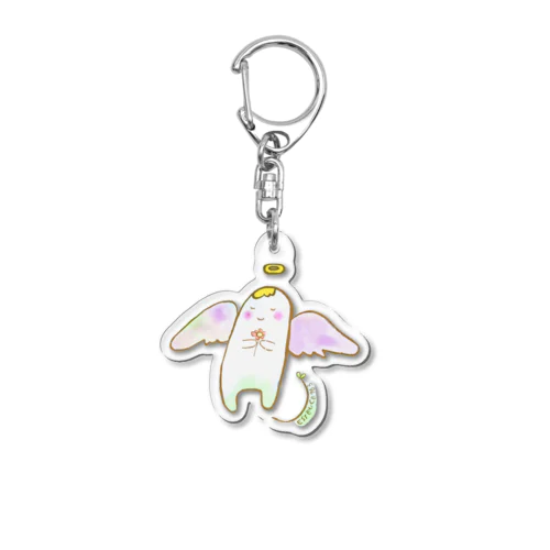 ぴーちゃん天使 Acrylic Key Chain