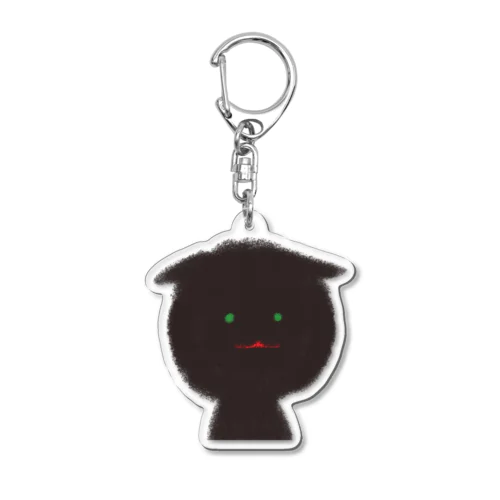 フワネコ「む」 Acrylic Key Chain