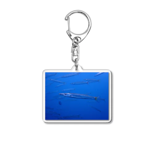 タイワンカマス Yellowtail barracuda Acrylic Key Chain