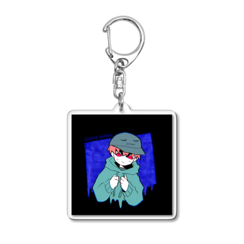Cap Acrylic Key Chain