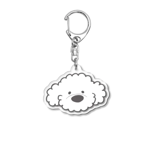 もこもこキーホルダー Acrylic Key Chain