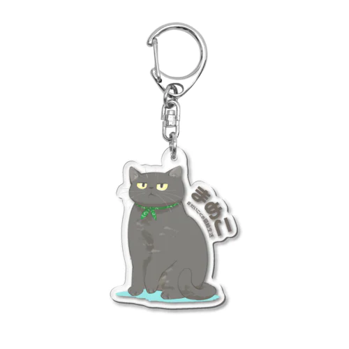 まめこさん Acrylic Key Chain