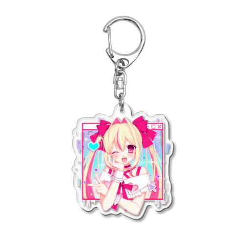 いんた〜ねっと・Kawaii・が〜る Acrylic Key Chain