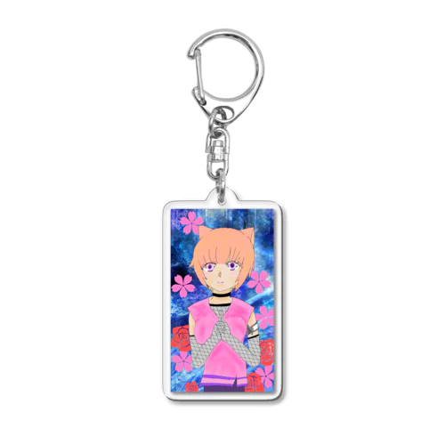 くノ一娘 Acrylic Key Chain