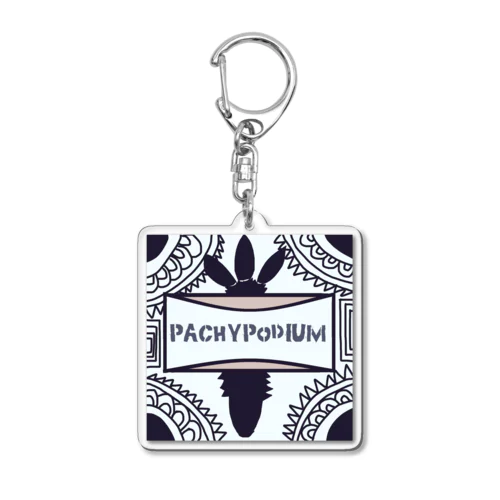 Pachypodium Acrylic Key Chain