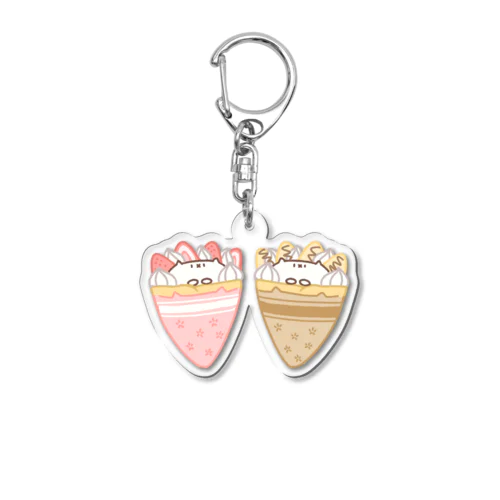 クレープ Acrylic Key Chain