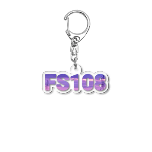 FS108 夕焼けロゴ２ Acrylic Key Chain