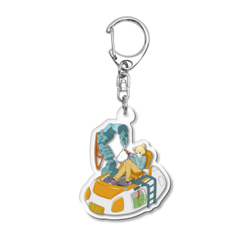 怠惰なみーちゃん Acrylic Key Chain