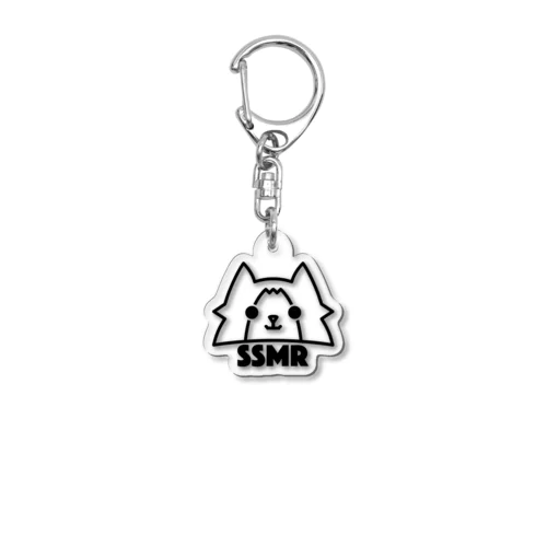猫のししまる「SSMR」 Acrylic Key Chain