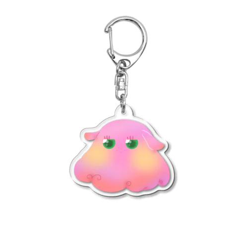 スパンコール😑ふきげん Acrylic Key Chain