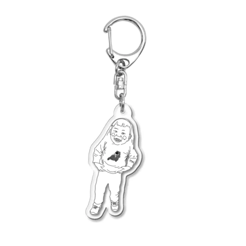 さつきくん カオナシ Acrylic Key Chain