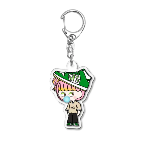 SNEAKER  GIRL Acrylic Key Chain