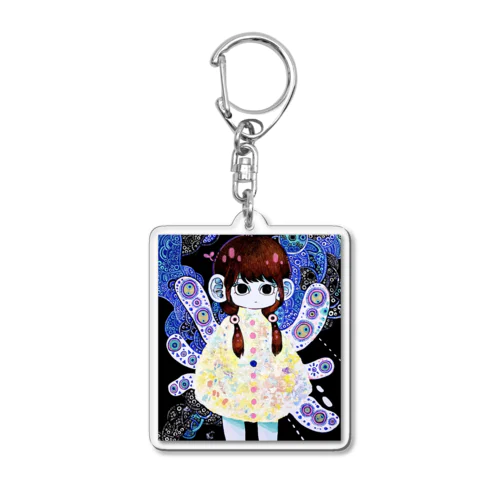 まものちゃん Acrylic Key Chain