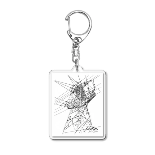 ロータス Acrylic Key Chain