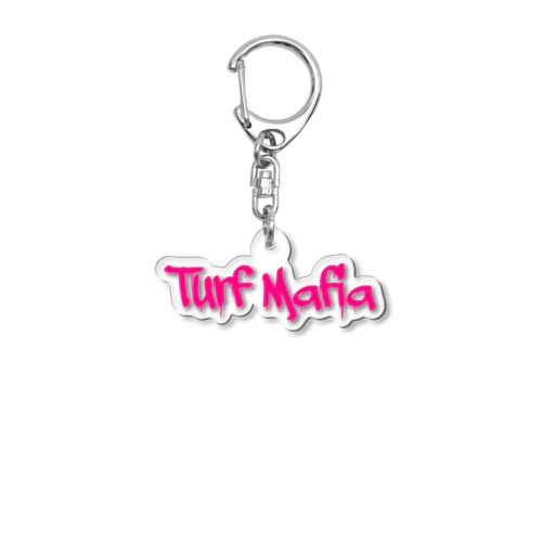 Turf Mafia Acrylic Key Chain