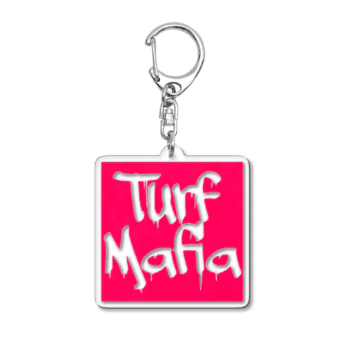 Turf Mafia Acrylic Key Chain