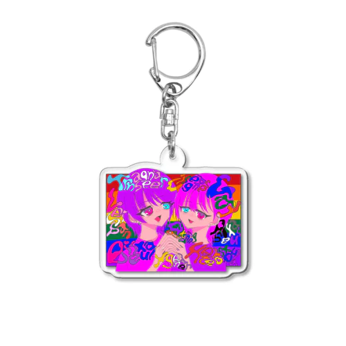 らぁぶ Acrylic Key Chain