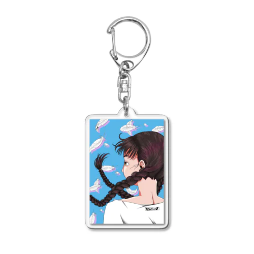 Wind Acrylic Key Chain