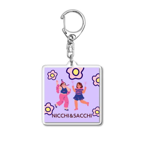 不可能姉妹のにっちもさっちも公式グッズ　VOL1 Acrylic Key Chain