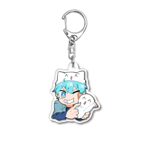 ほっぺぷにぷに しょぼ＆りんこ Acrylic Key Chain