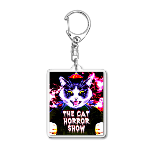 THE CAT HORROR SHOW Acrylic Key Chain