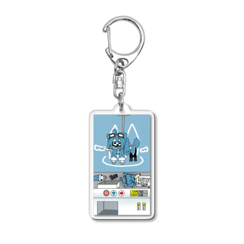 クレーンゲームな川野ウヲ Acrylic Key Chain