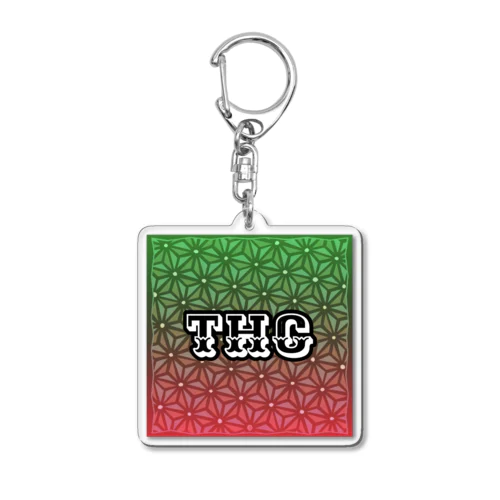 THC Acrylic Key Chain