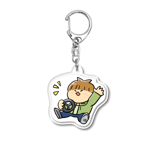 SDキューブくん Acrylic Key Chain