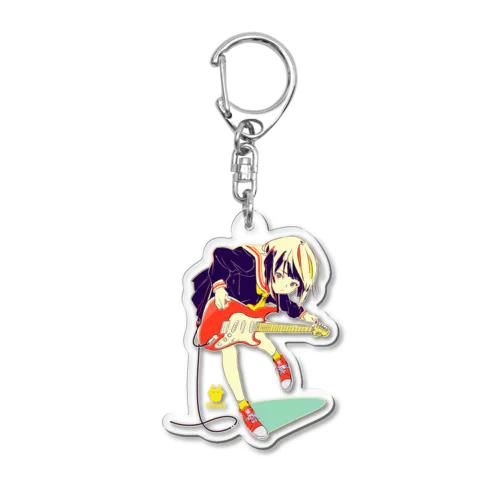 ストラトキャスター少女 Acrylic Key Chain