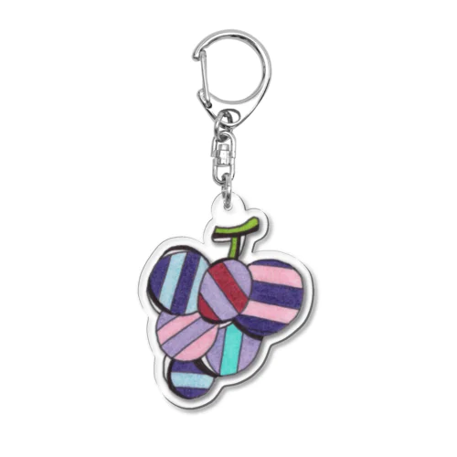 ぶどう Acrylic Key Chain