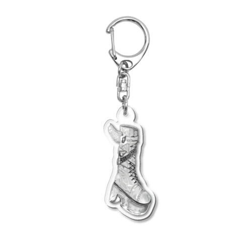 靴　白 Acrylic Key Chain