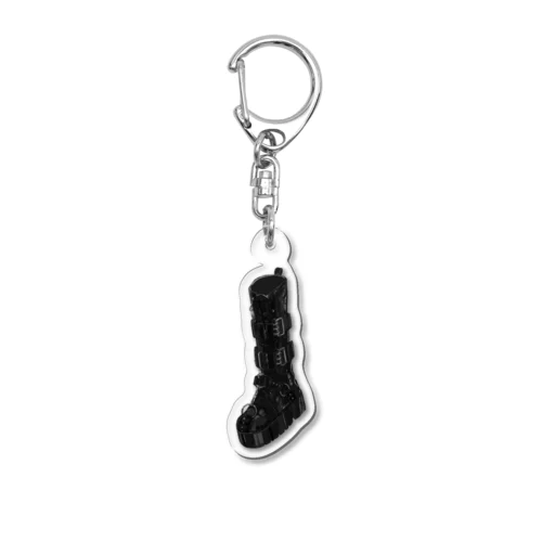 靴　黒 Acrylic Key Chain