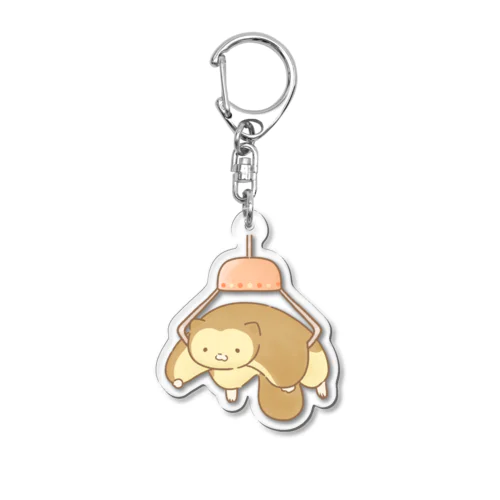 ももんがのがんも　UFOキャッチャーにぷらーんキーホルダー Acrylic Key Chain