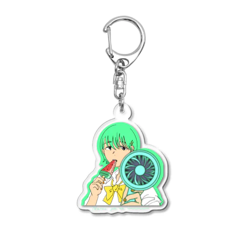 夏じゃんね〜〜〜 Acrylic Key Chain