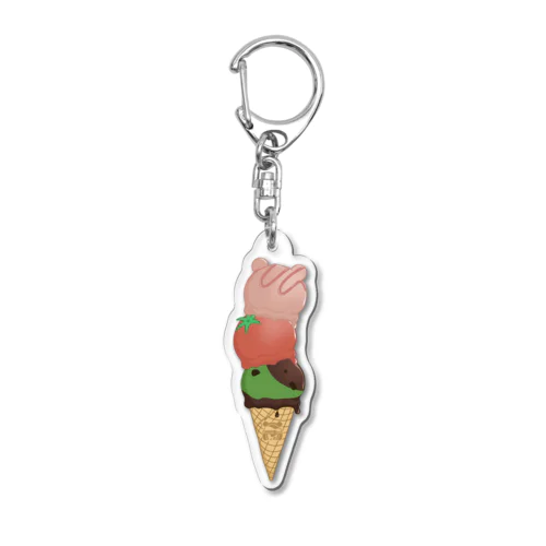 りらとまきょん🍨 Acrylic Key Chain