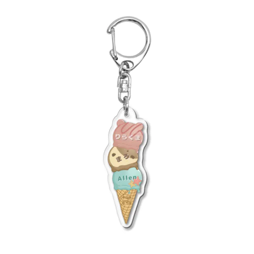 りらまろあれん🍨 Acrylic Key Chain