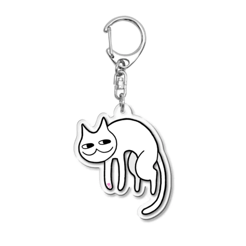 とっくねこ(だらり) Acrylic Key Chain