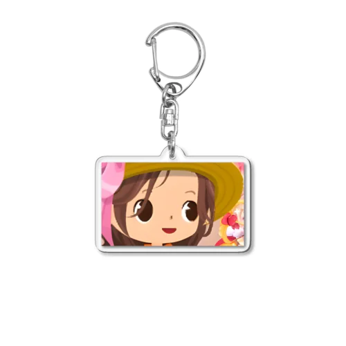 銀さんです Acrylic Key Chain