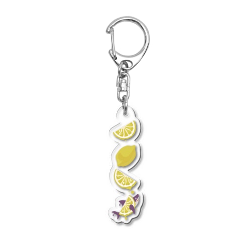 檸檬ととろけるおサメさん | TOROKERU SHARK Fresh Lemon! Acrylic Key Chain