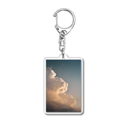 夕暮れ時の写真 Acrylic Key Chain