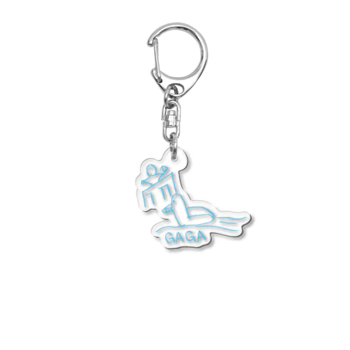 GAGAのアクリルキーホルダー Acrylic Key Chain