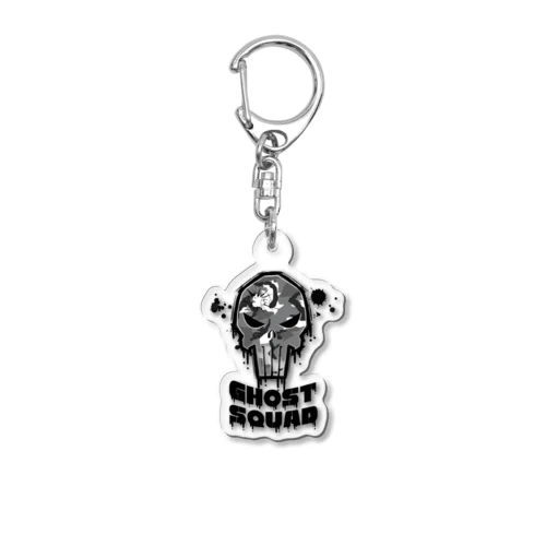 Ghost Squad オリジナルロゴ Acrylic Key Chain