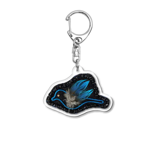 幸せの青い鳥 Acrylic Key Chain