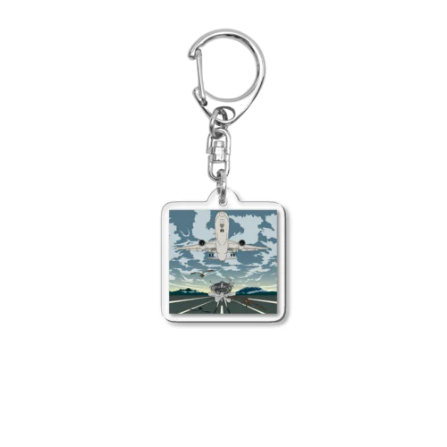 Landing Acrylic Key Chain