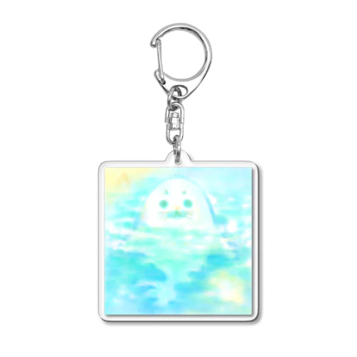 ぷかぷか　なつざらし Acrylic Key Chain