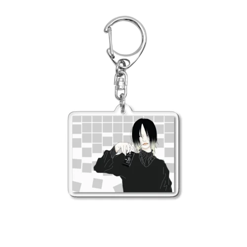 毒 Acrylic Key Chain