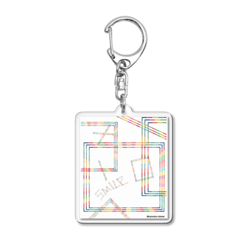 SMILE Acrylic Key Chain