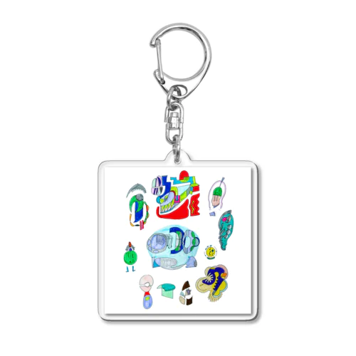 Garagara Acrylic Key Chain