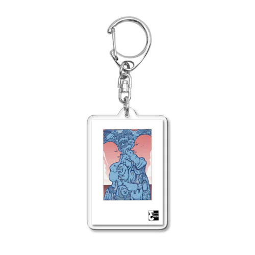 動物 Acrylic Key Chain